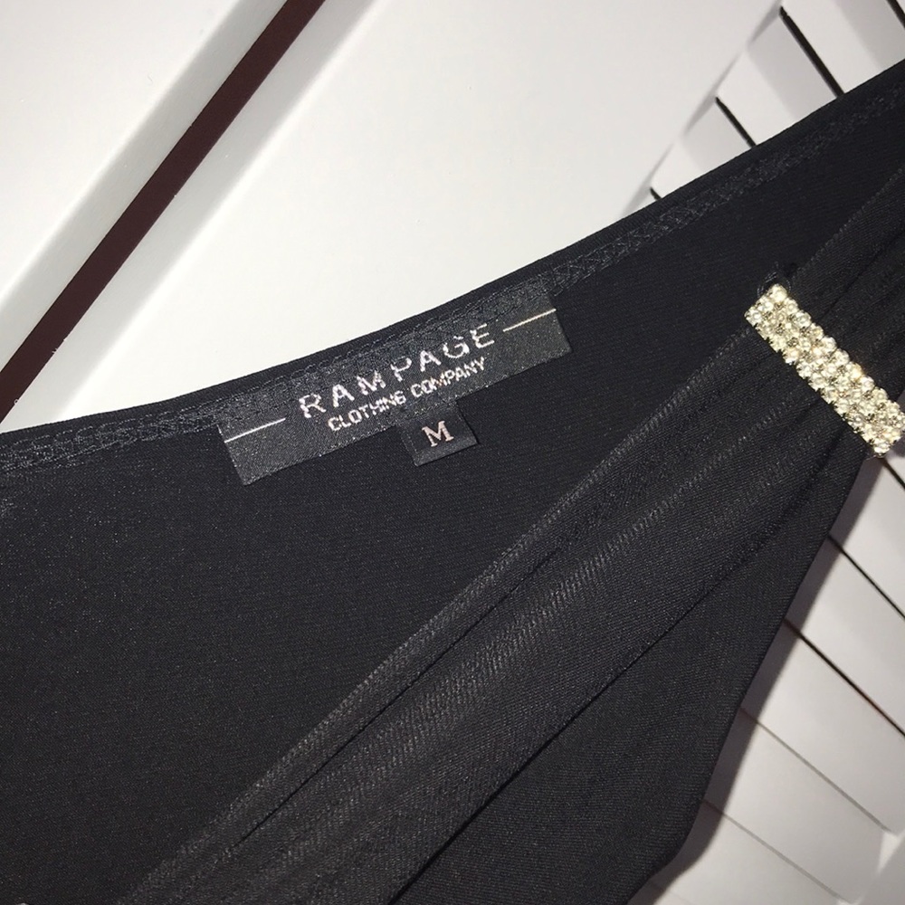 Rampage -Beautiful black hi-low dress. Size M ❤️ - Picture 8 of 8